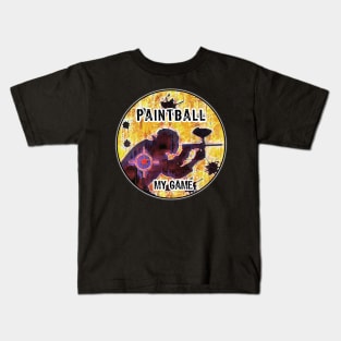 Paintball my game Kids T-Shirt